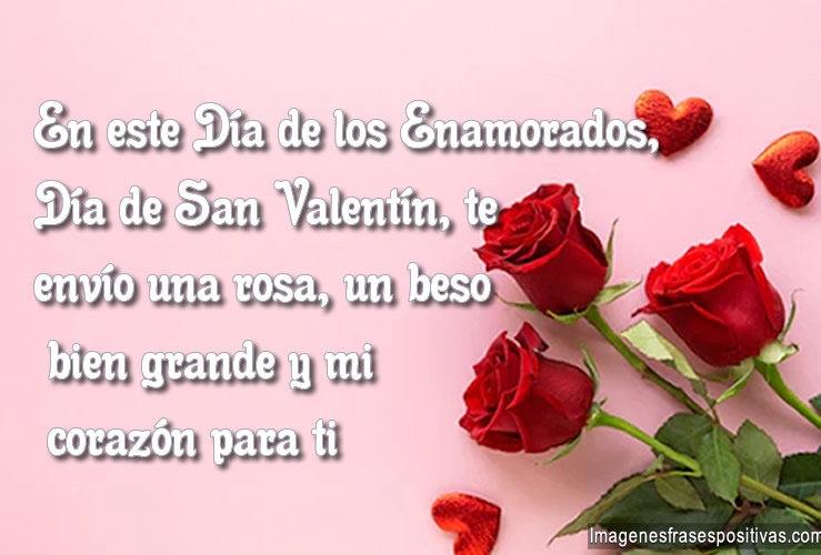 Te Env o Una Rosa Y Un Beso frases De Amor Para Enamorados Im genes Y 