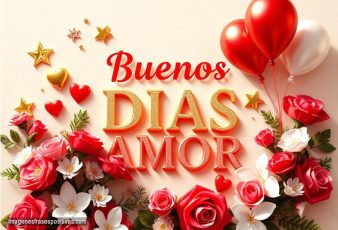 Buenos días en Navidad