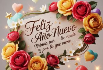 Feliz Año nuevo 2026 brinda por lo vivido y por lo que viene