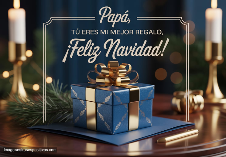 Frases Feliz Navidad y Año Nuevo Papá