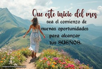 Frases Motivadora para desear inicio del mes