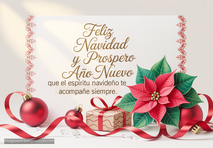 Frases Positivas de Navidad y un Año Nuevo