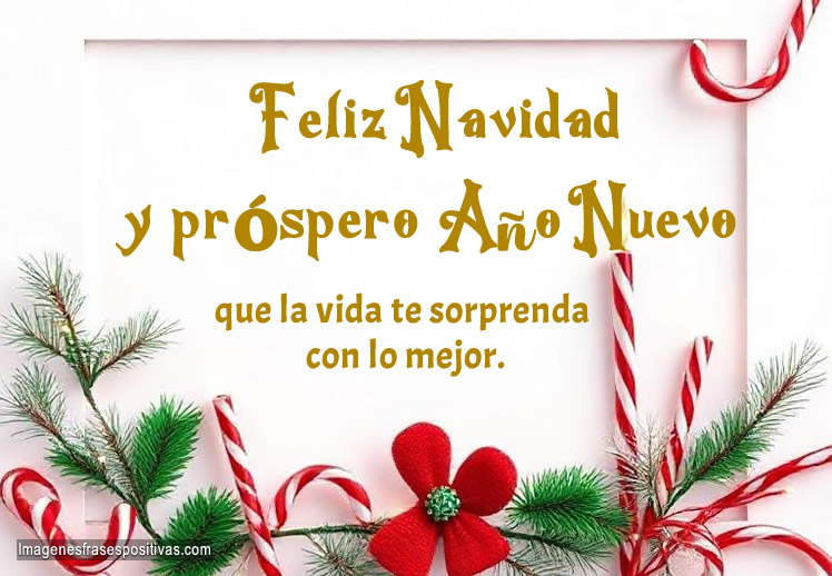 Frases bonitas de Feliz Navidad y Año Nuevo para felicitar