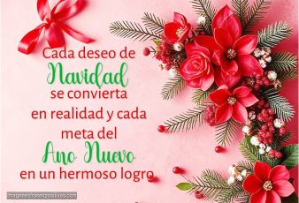 Frases bonitas de Navidad y Año Nuevo