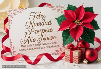 Frases bonitas de Navidad y Prospero Año Nuevo