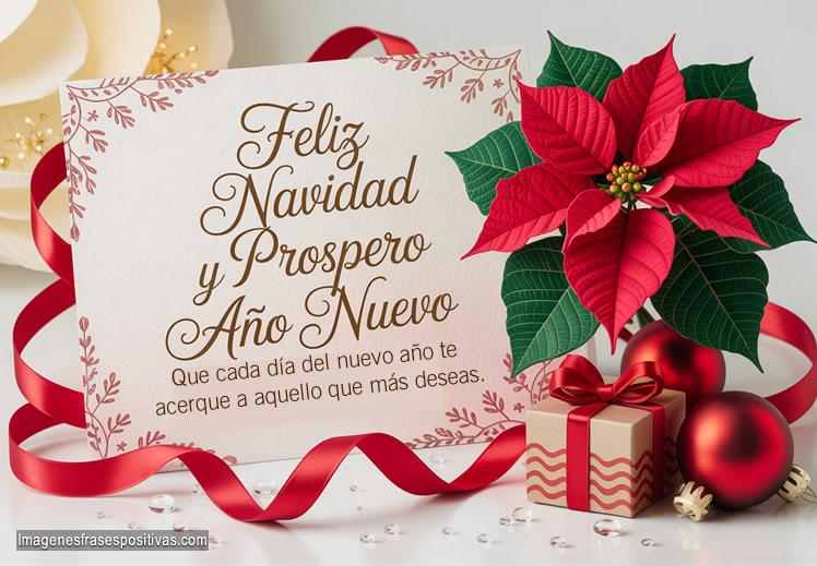 Frases bonitas de Navidad y Prospero Año Nuevo
