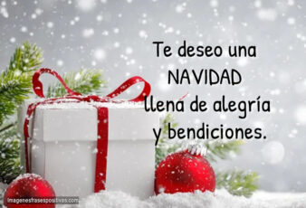 Frases bonitas de navidad para dedicar