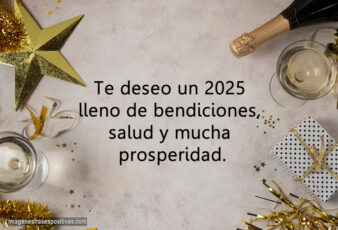 Frases bonitas para desear felis año nuevo