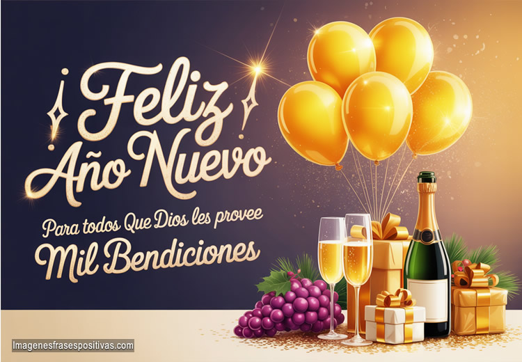 Frases bonitas y deseos Feliz año nuevo para todos