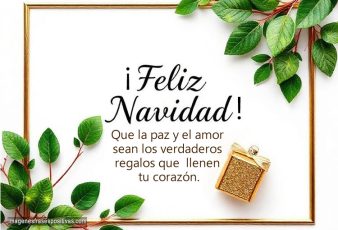 Frases cortas de Navidad para felicitar