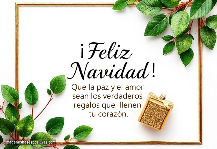 Frases cortas de Navidad para felicitar