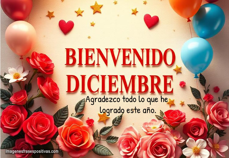 Frases cortas de bienvenido diciembre