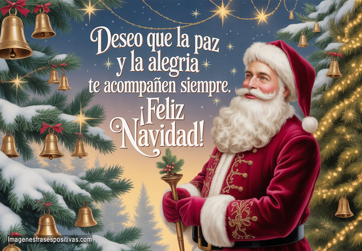 Frases cortas para desear en Navidad y Año Nuevo