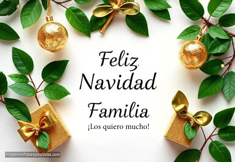 Frases cortas y Deseos navideños para Familia