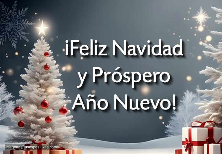 Frases de feliz navidad y prospero año nuevo para desear a tus seres queridos