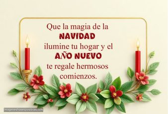 Frases para Navidad y Año Nuevo
