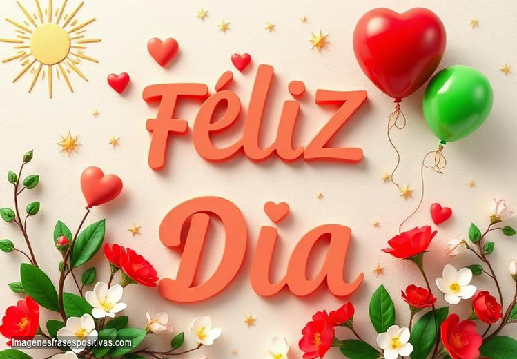 Frases para desear feliz dia