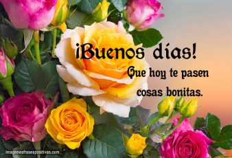 Frases positivas de Buenos Dias
