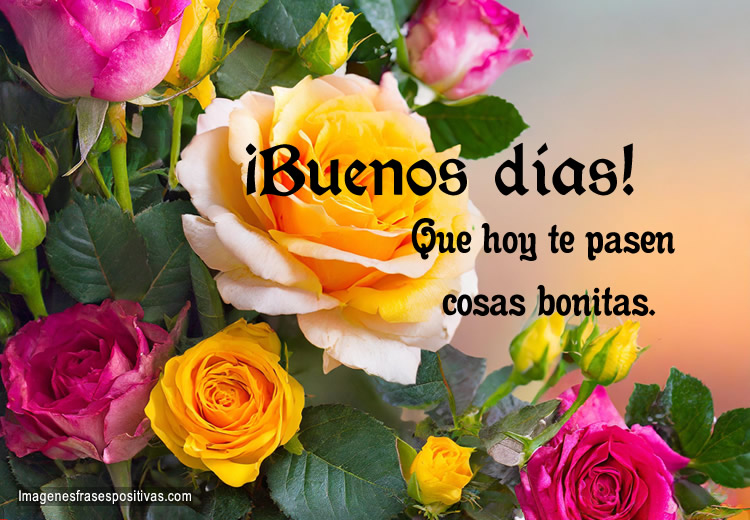 Frases positivas de Buenos Dias