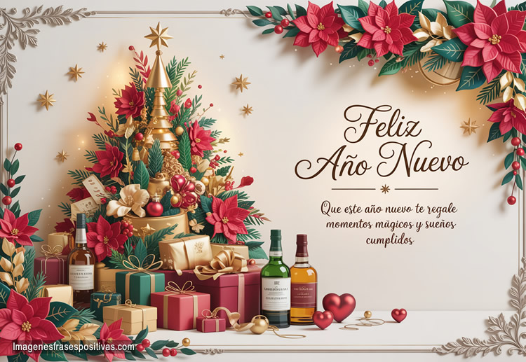 Frases positivas de Feliz Año Nuevo