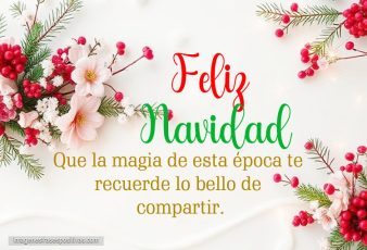 Frases positivas de Navidad y Año Nuevo