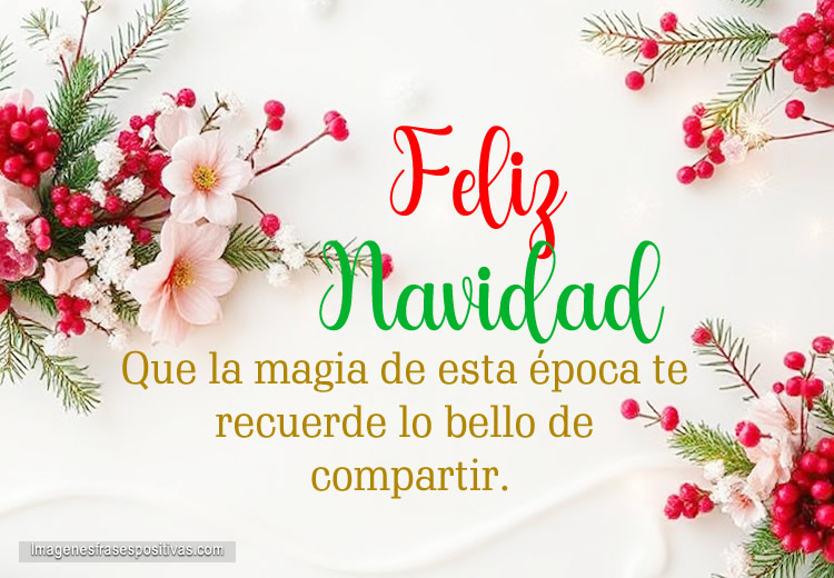 Frases positivas de Navidad y Año Nuevo