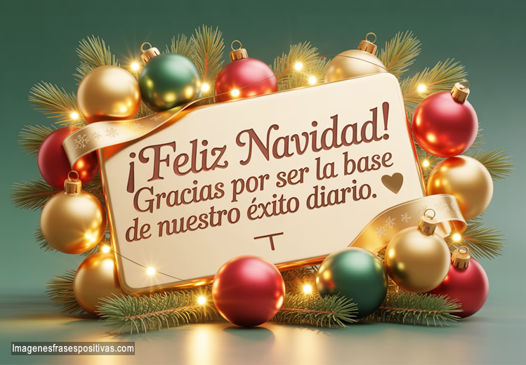 Frases positivas de navidad para felicitar