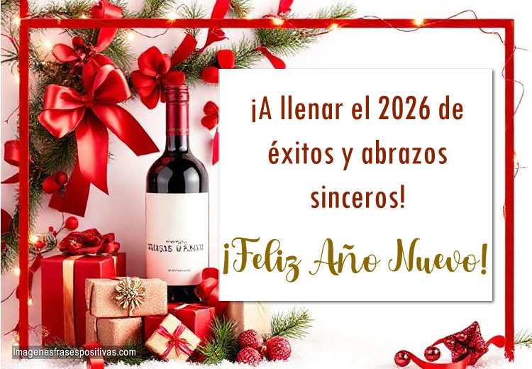 Frases positivas para desear Feliz Año Nuevo