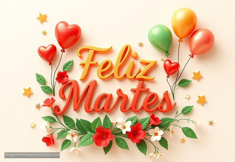 Imágenes bonitas Feliz martes