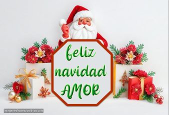 Imágenes bonitas de Feliz Navidad Amor