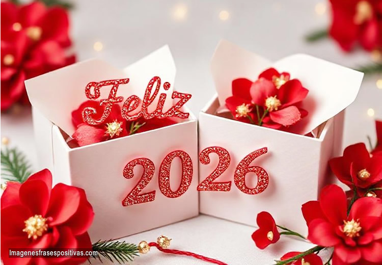 Imágenes bonitas parafelicitar Feliz 2026