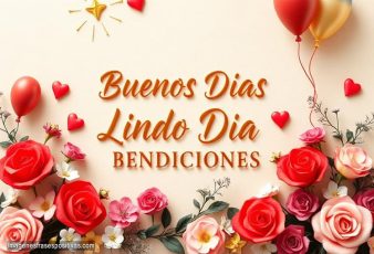 Imágenes y Frases de buenos dias lindo dia