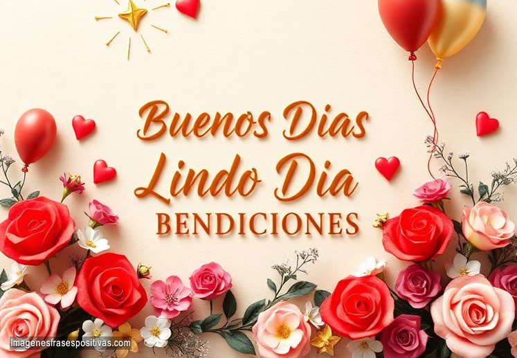 Imágenes y Frases de buenos dias lindo dia