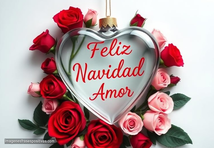 Imágenes y frases bonitas para desear Feliz Navidad Amor