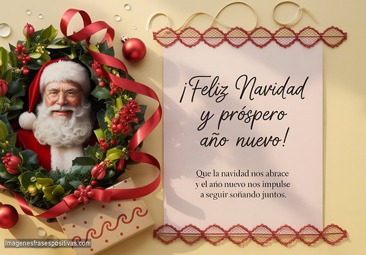 Mensaje De Navidad y Año Nuevo Para La Familia