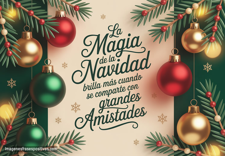 Mensajes de Navidad con Cariño para Amistades