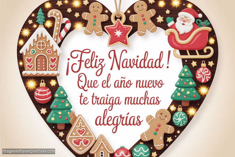 Que nuevo año te traiga Alegrias Imágenes de Feliz Navidad