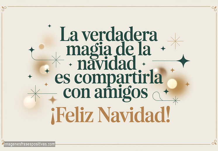 frases Navideños para Amigos