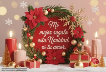 frases románticas para decir en Navidad